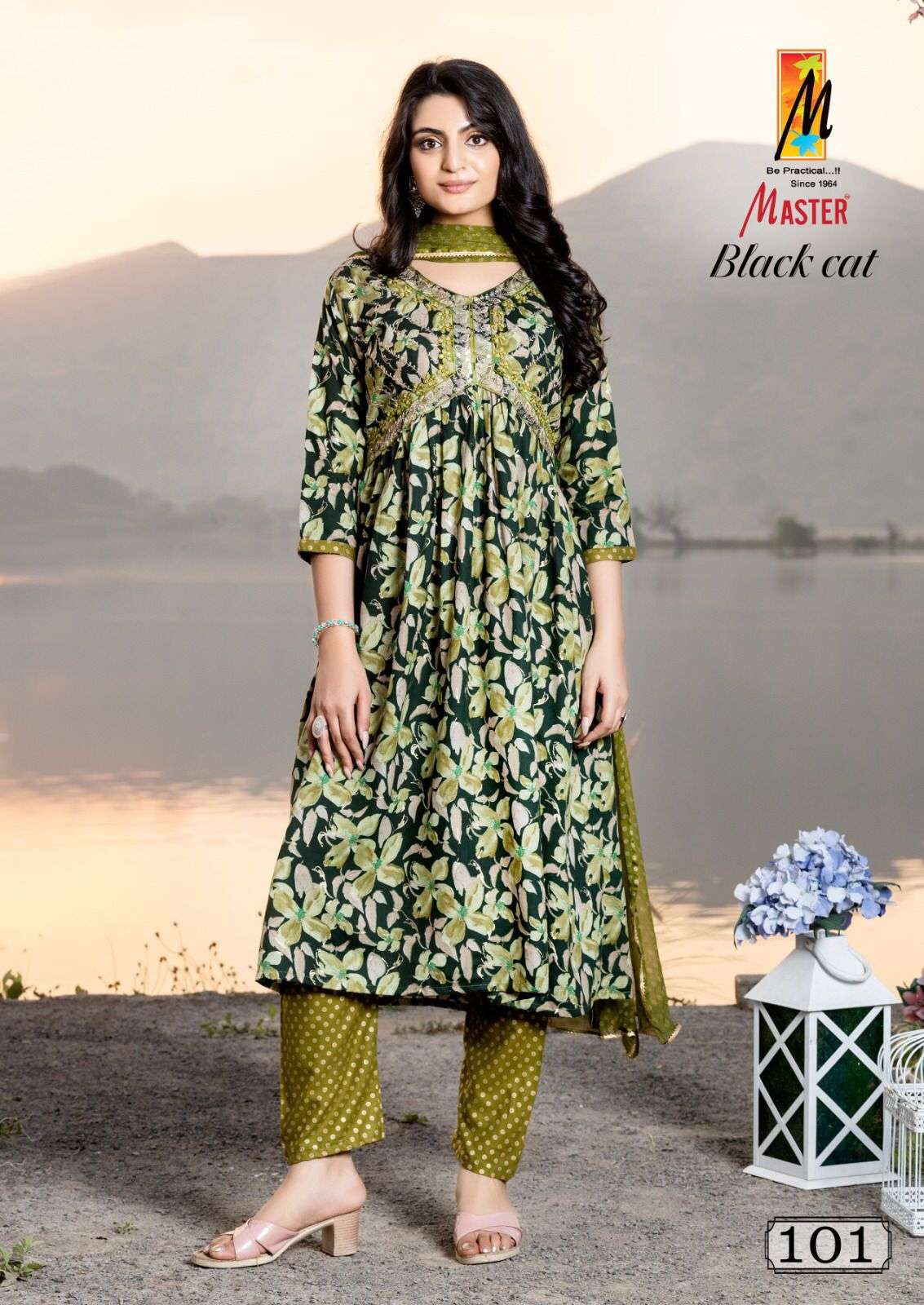MASTER BLACK CAT AALIYA Kurti Wholesale catalog