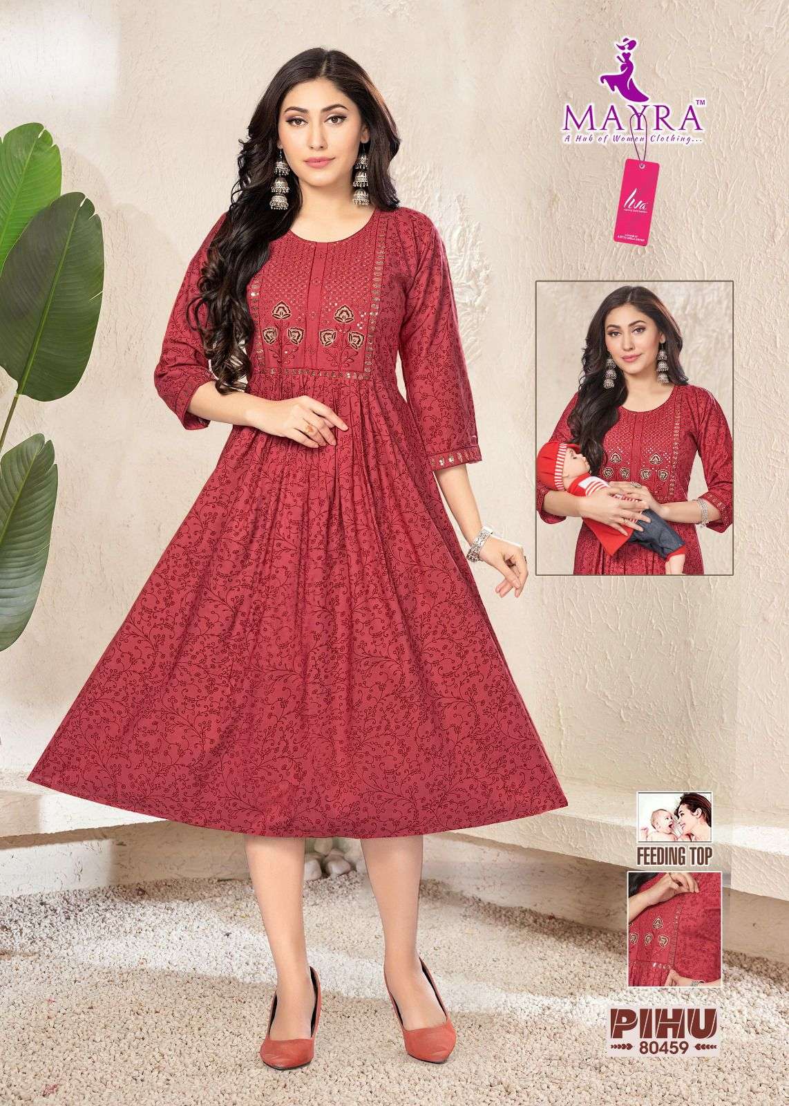 MAYRA PIHU Kurti Wholesale catalog
