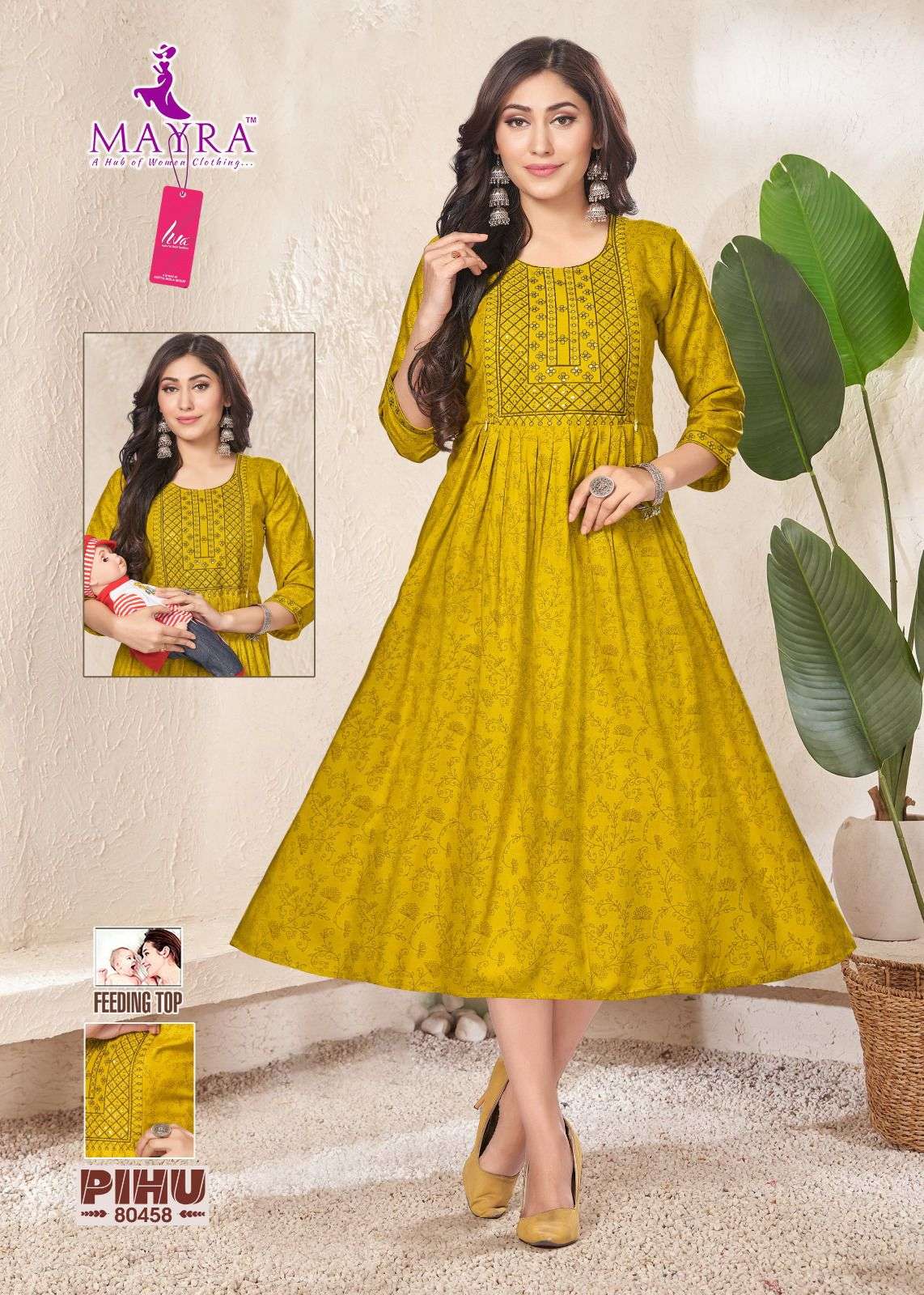 MAYRA PIHU Kurti Wholesale catalog