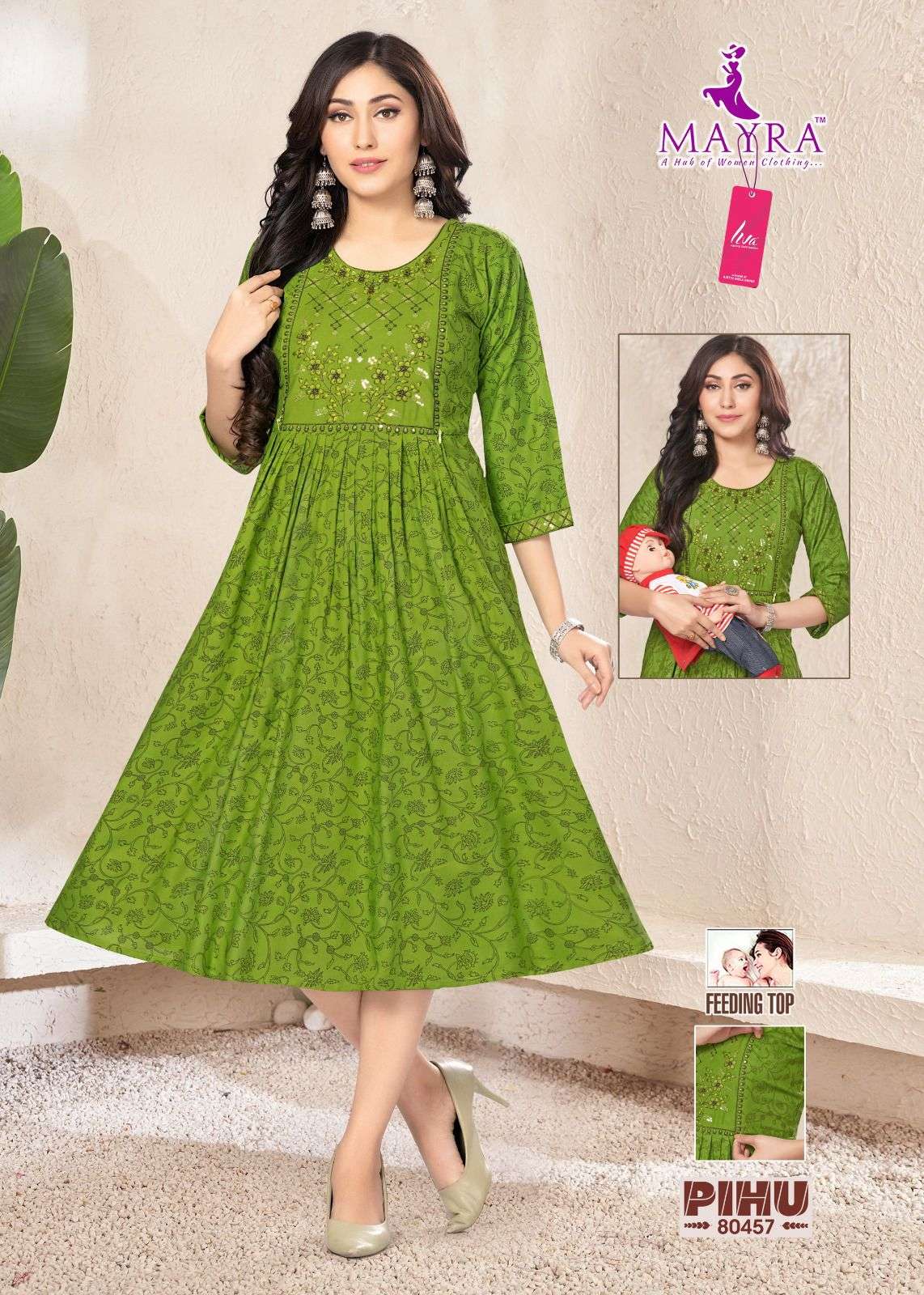 MAYRA PIHU Kurti Wholesale catalog