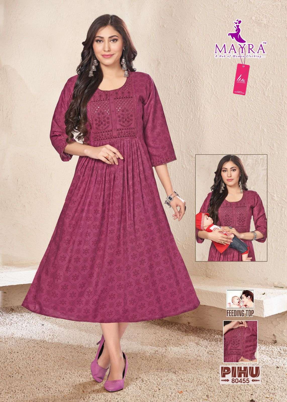 MAYRA PIHU Kurti Wholesale catalog