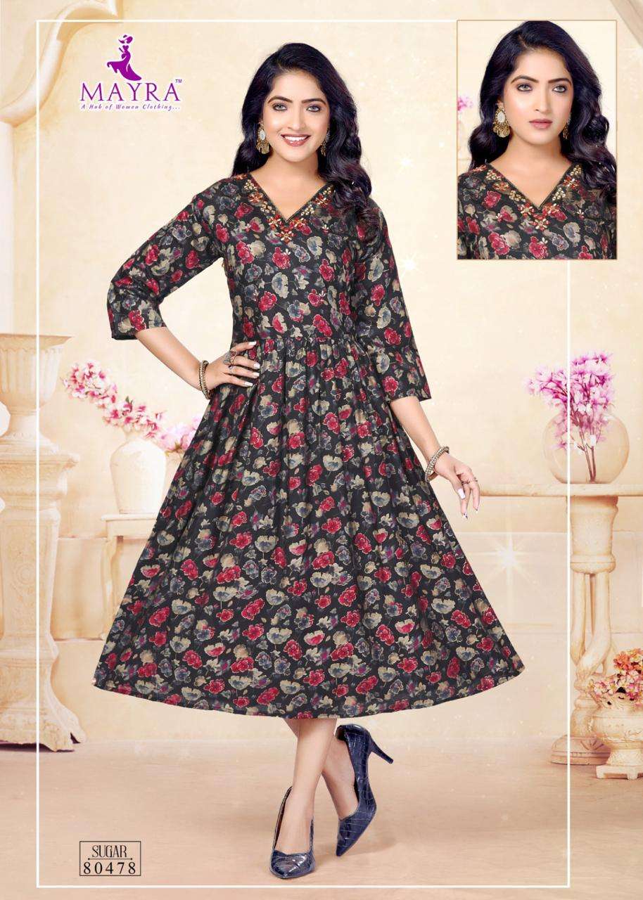 MAYRA SUGAR Kurti Wholesale catalog