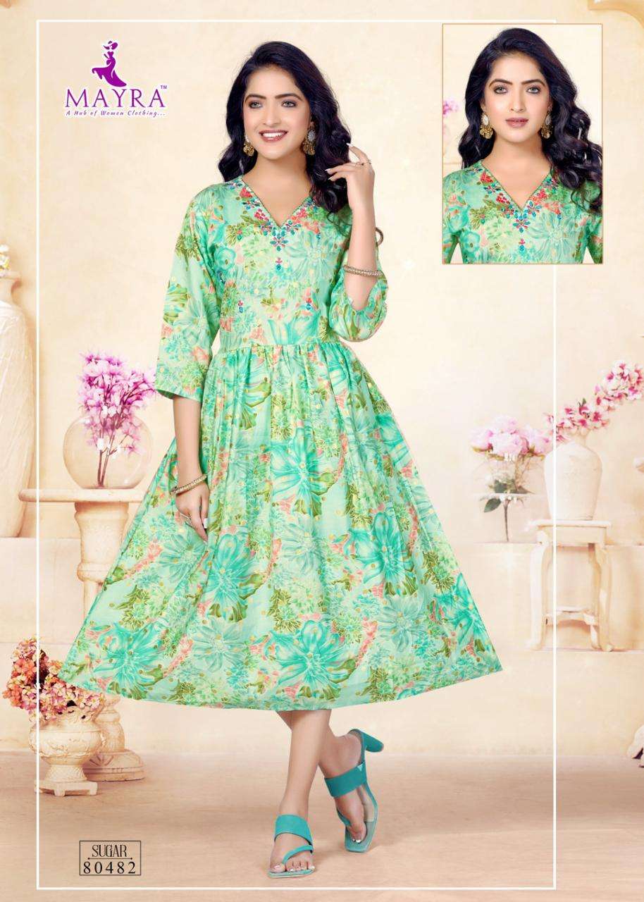 MAYRA SUGAR Kurti Wholesale catalog