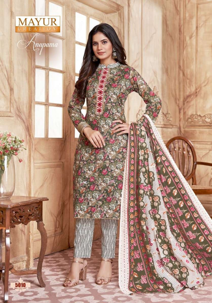 Mayur Anupama Vol-5 -Dress Material -Wholesale Catalog