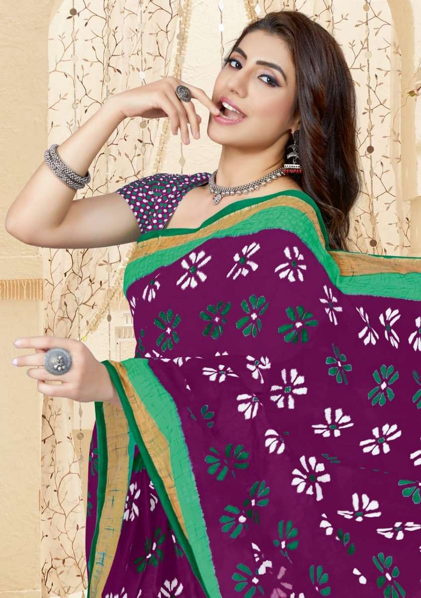 Mayur Chandani Cotton Saree Vol-4 -Dress Material -Wholesale Catalog
