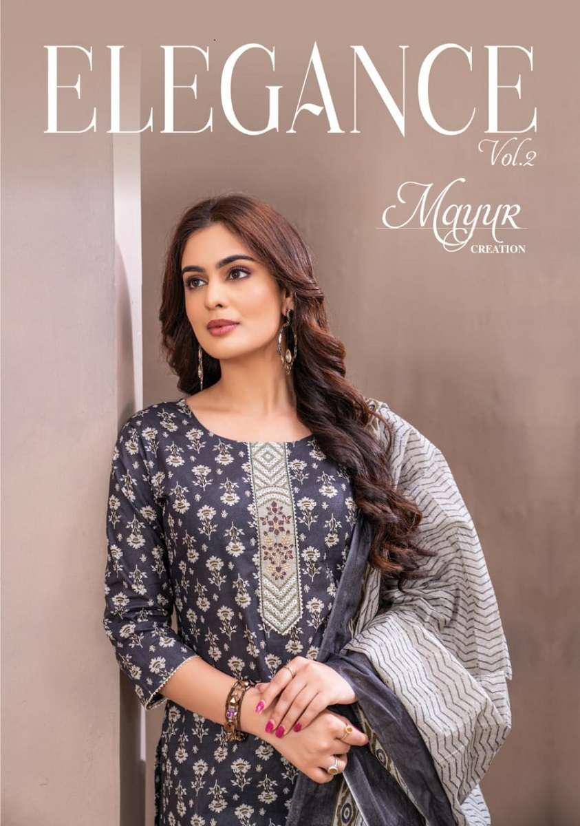 Mayur Eligance Vol-2 -Dress Material -Wholesale Catalog