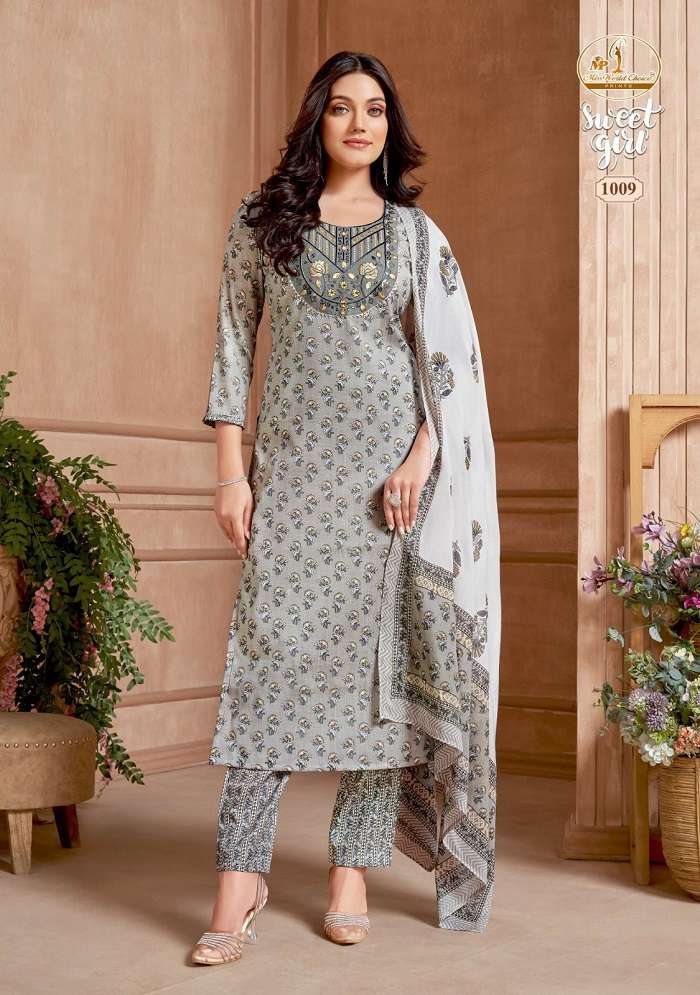 Miss World Sweet Girl Vol-1 -Dress Material -Wholesale Catalog