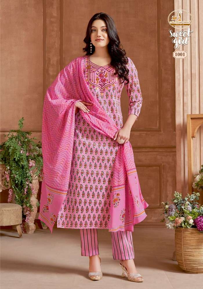 Miss World Sweet Girl Vol-1 -Dress Material -Wholesale Catalog