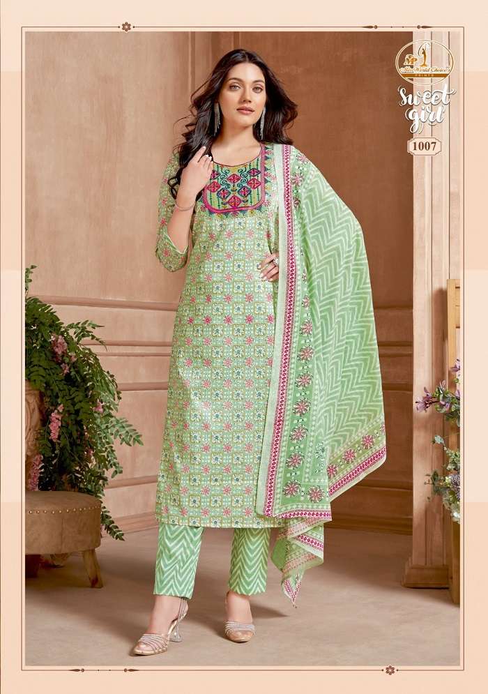 Miss World Sweet Girl Vol-1 -Dress Material -Wholesale Catalog