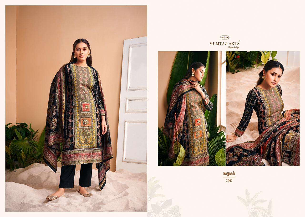 Mumtaz Nayaab Dress Material Wholesale catalog