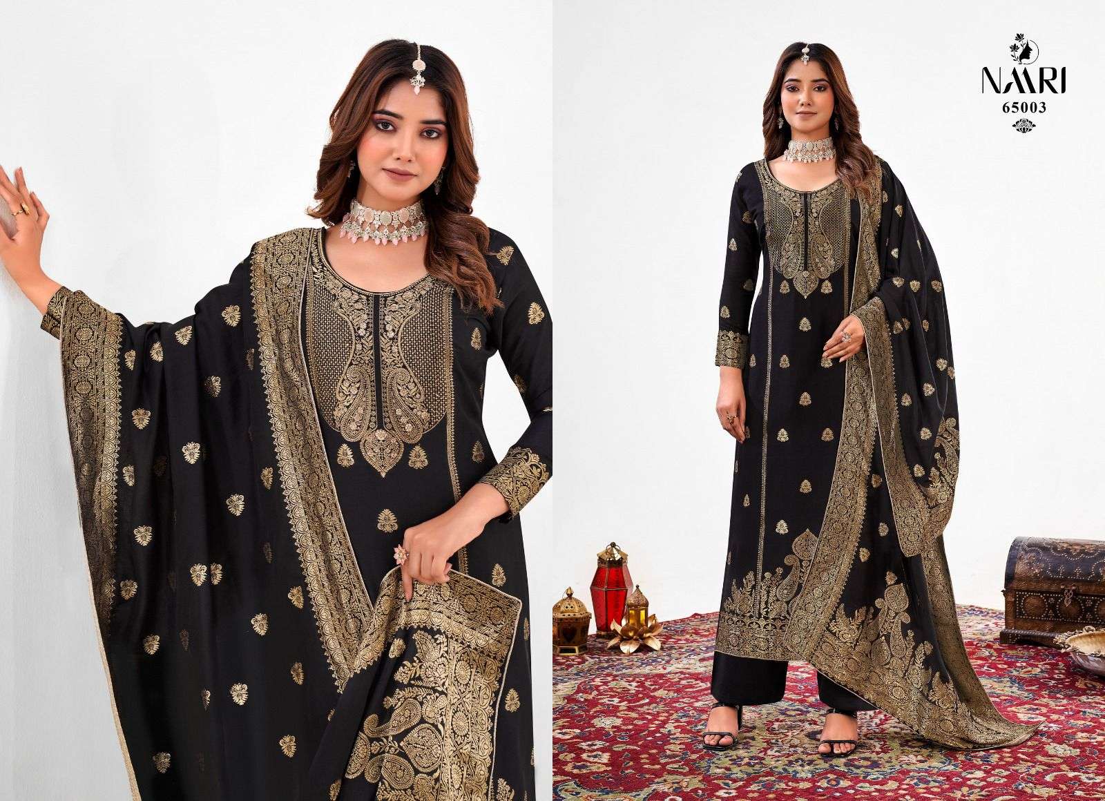 Naari Nyasa Muslin Viscose Designer Salwar Kameez Wholesale catalog