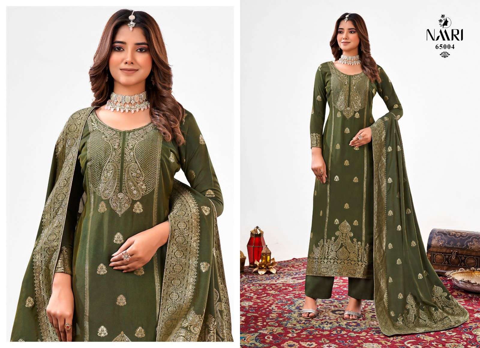 Naari Nyasa Muslin Viscose Designer Salwar Kameez Wholesale catalog