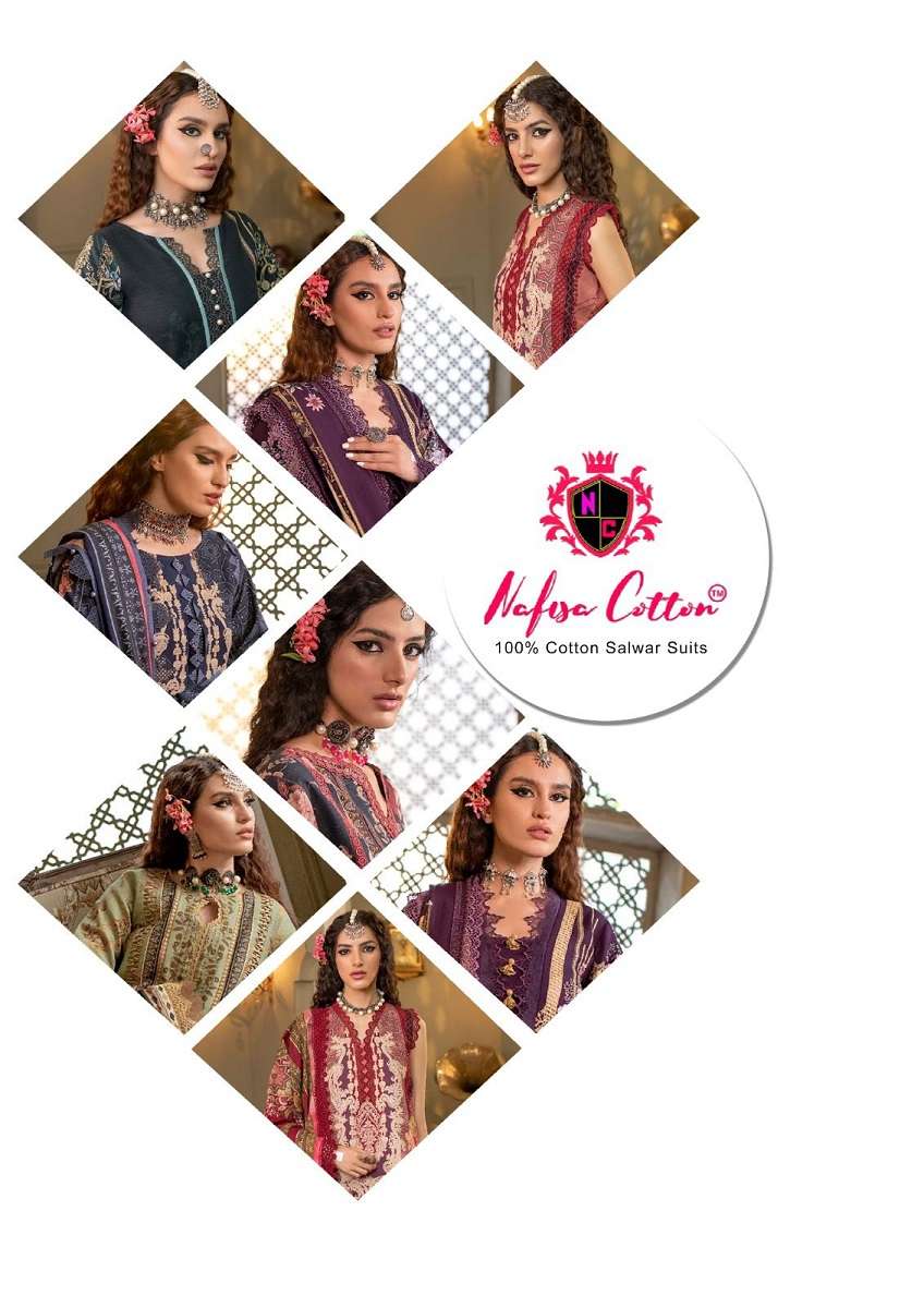 Nafisa Safina Karachi -Dress Material -Wholesale Catalog