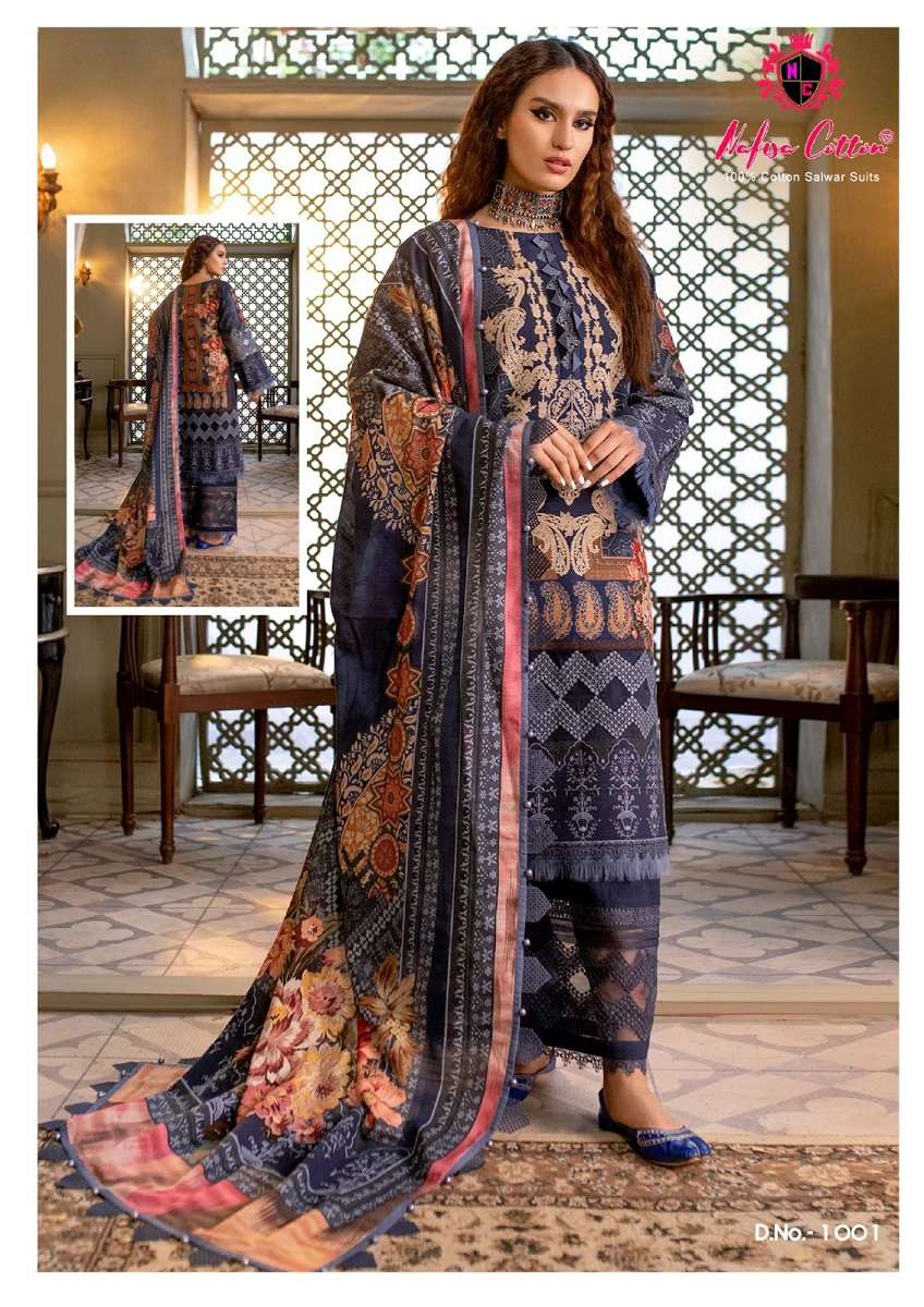 Nafisa Safina Karachi -Dress Material -Wholesale Catalog