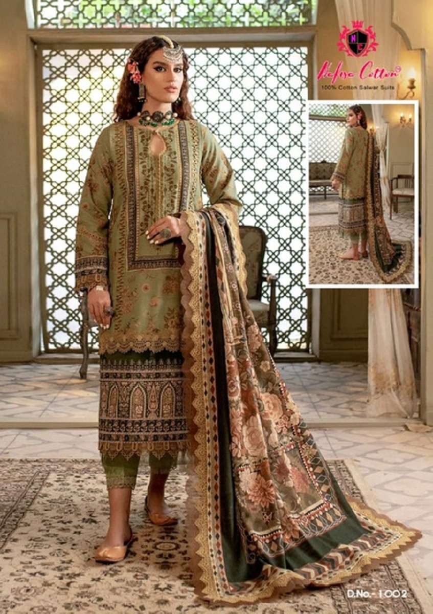 Nafisa Safina Karachi -Dress Material -Wholesale Catalog