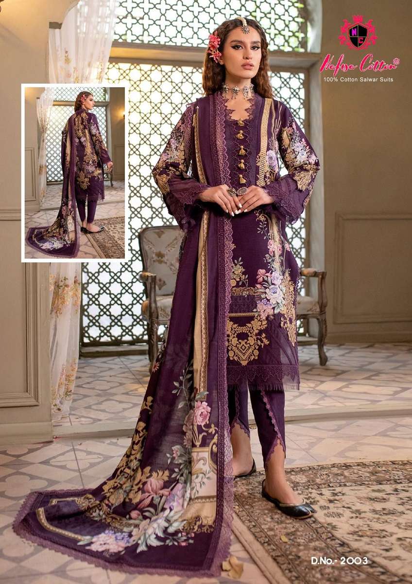 Nafisa Safina Karachi -Dress Material -Wholesale Catalog