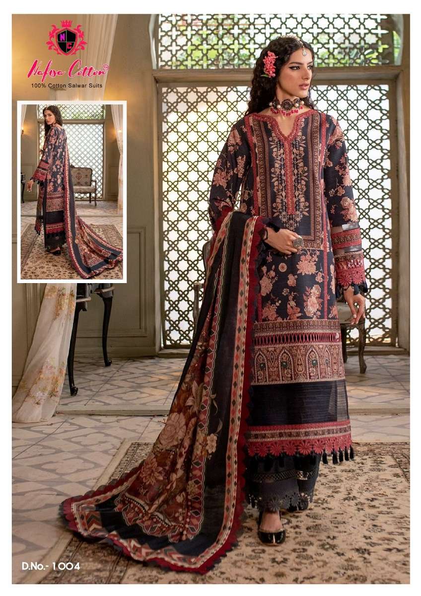 Nafisa Safina Karachi -Dress Material -Wholesale Catalog