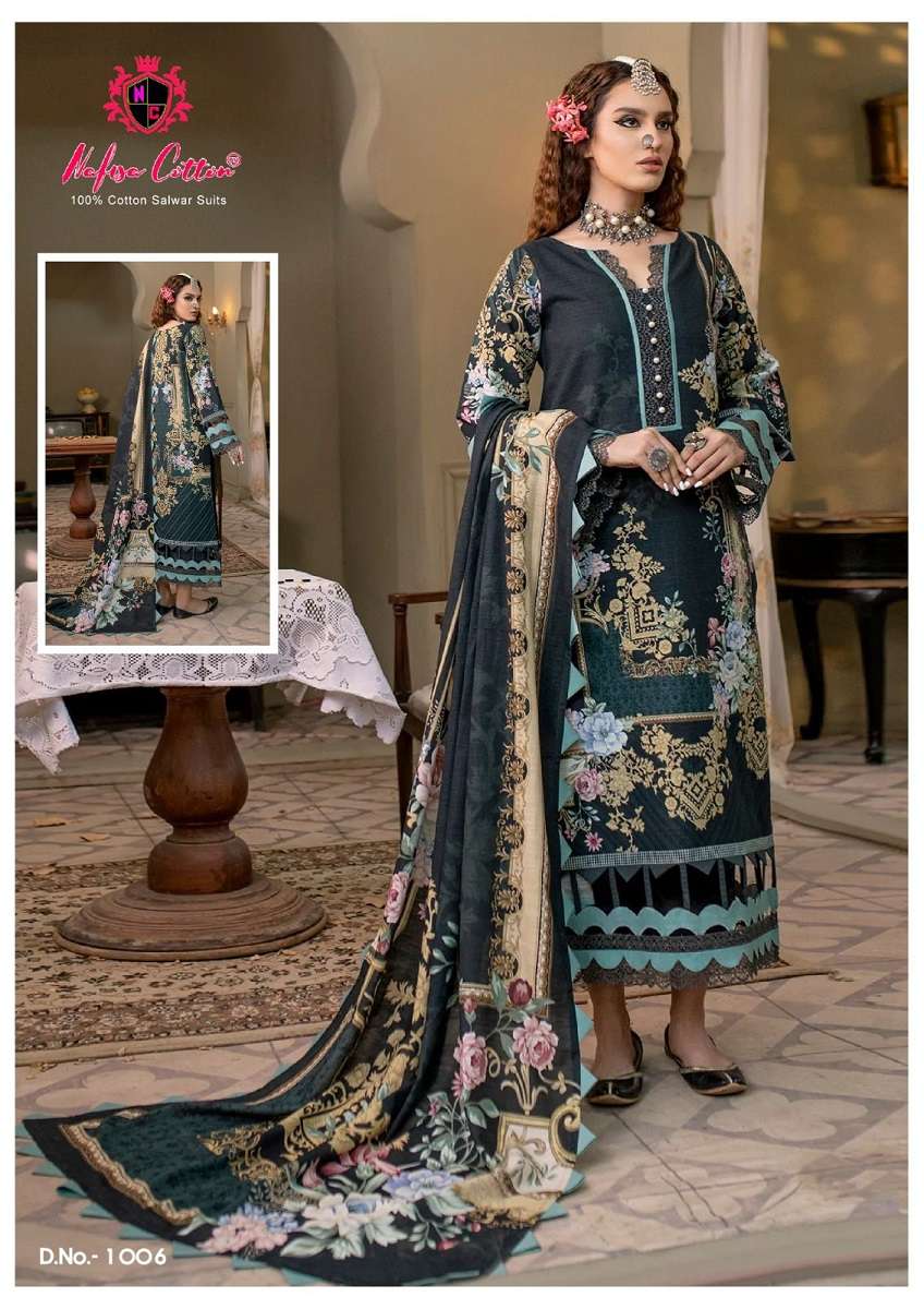Nafisa Safina Karachi -Dress Material -Wholesale Catalog