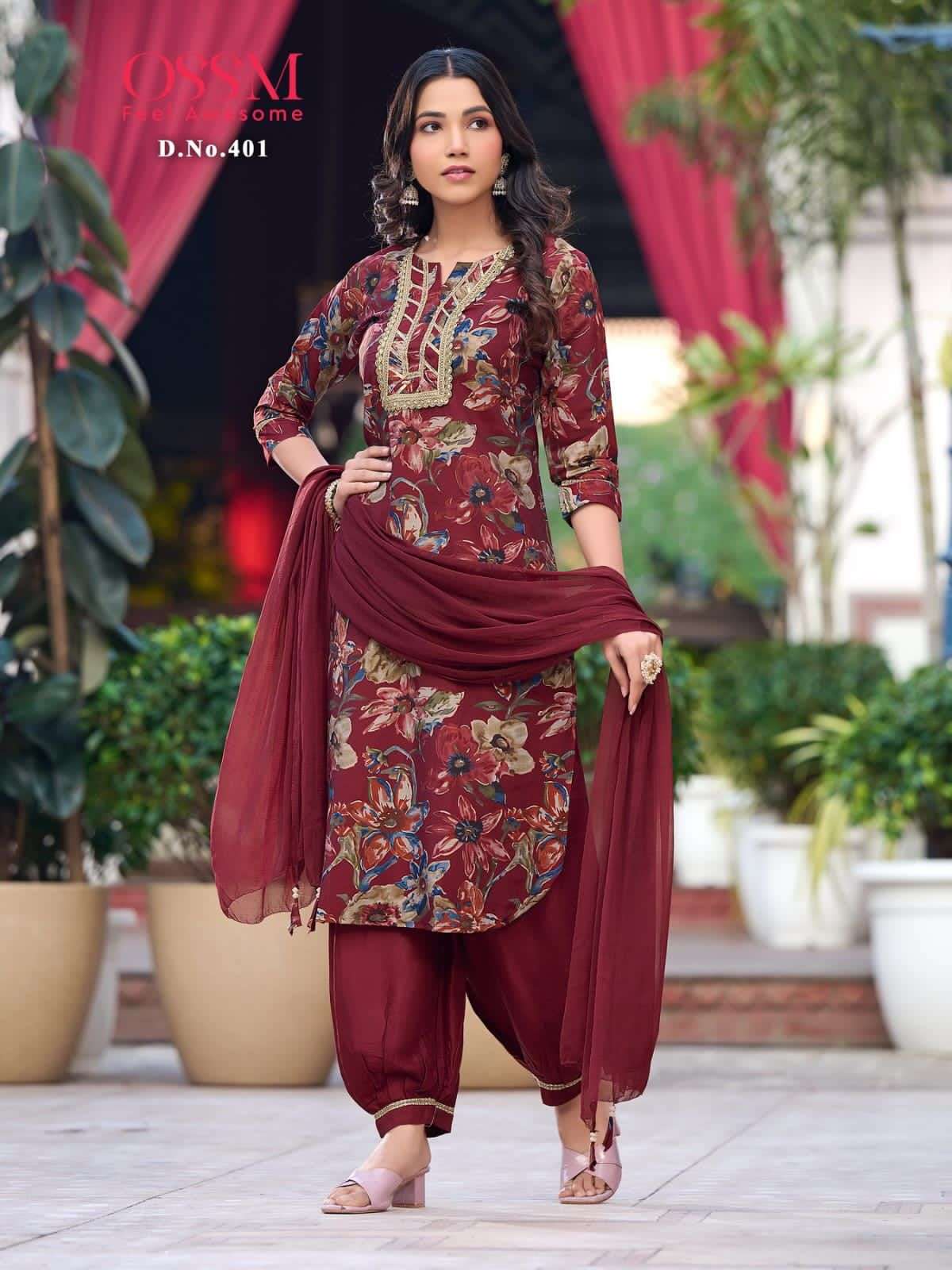 OSSM AFGHANI Vol 04 Kurti Wholesale catalog