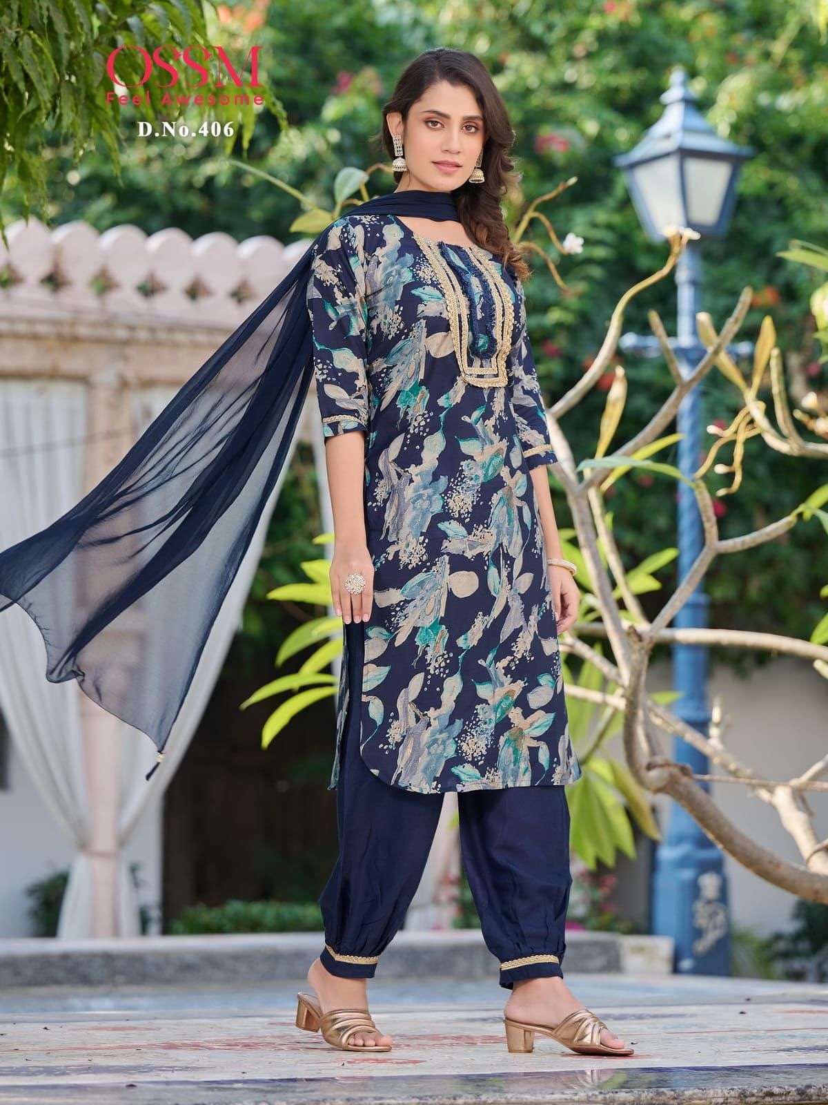 OSSM AFGHANI Vol 04 Kurti Wholesale catalog