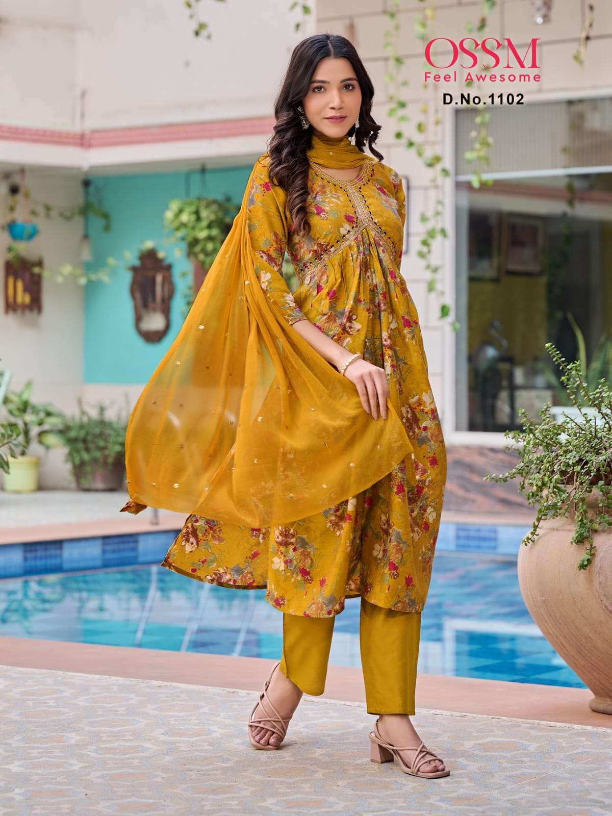 OSSM RESHAM vol 11 ALIA Kurti Wholesale catalog