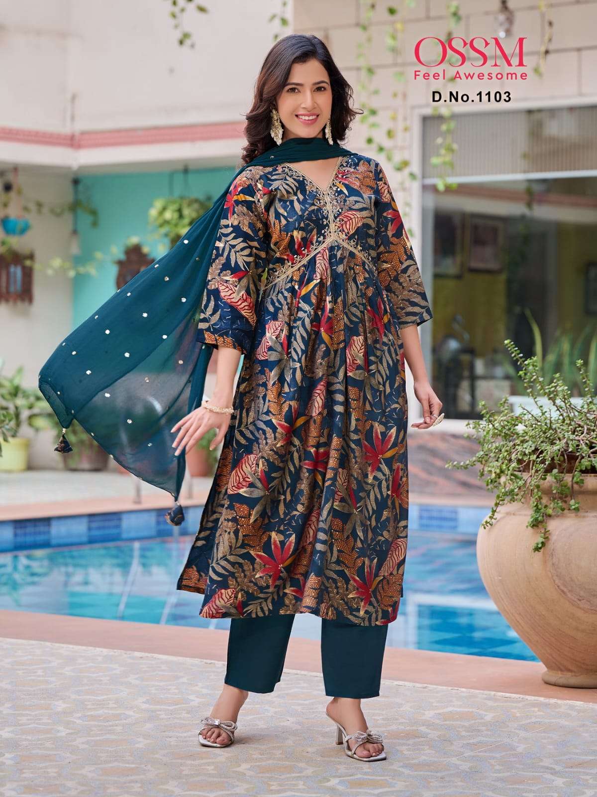 OSSM RESHAM vol 11 ALIA Kurti Wholesale catalog