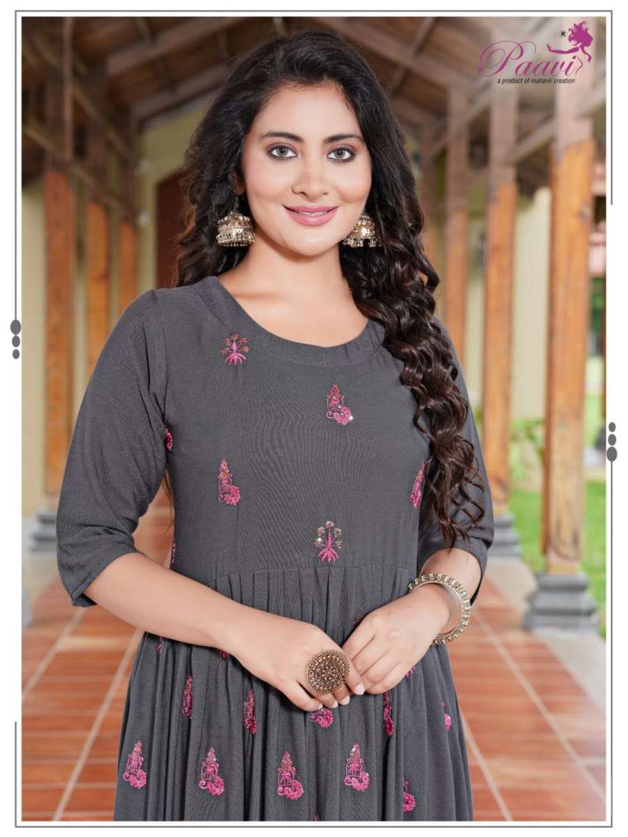 PAAVI MAISHA Kurti Wholesale catalog