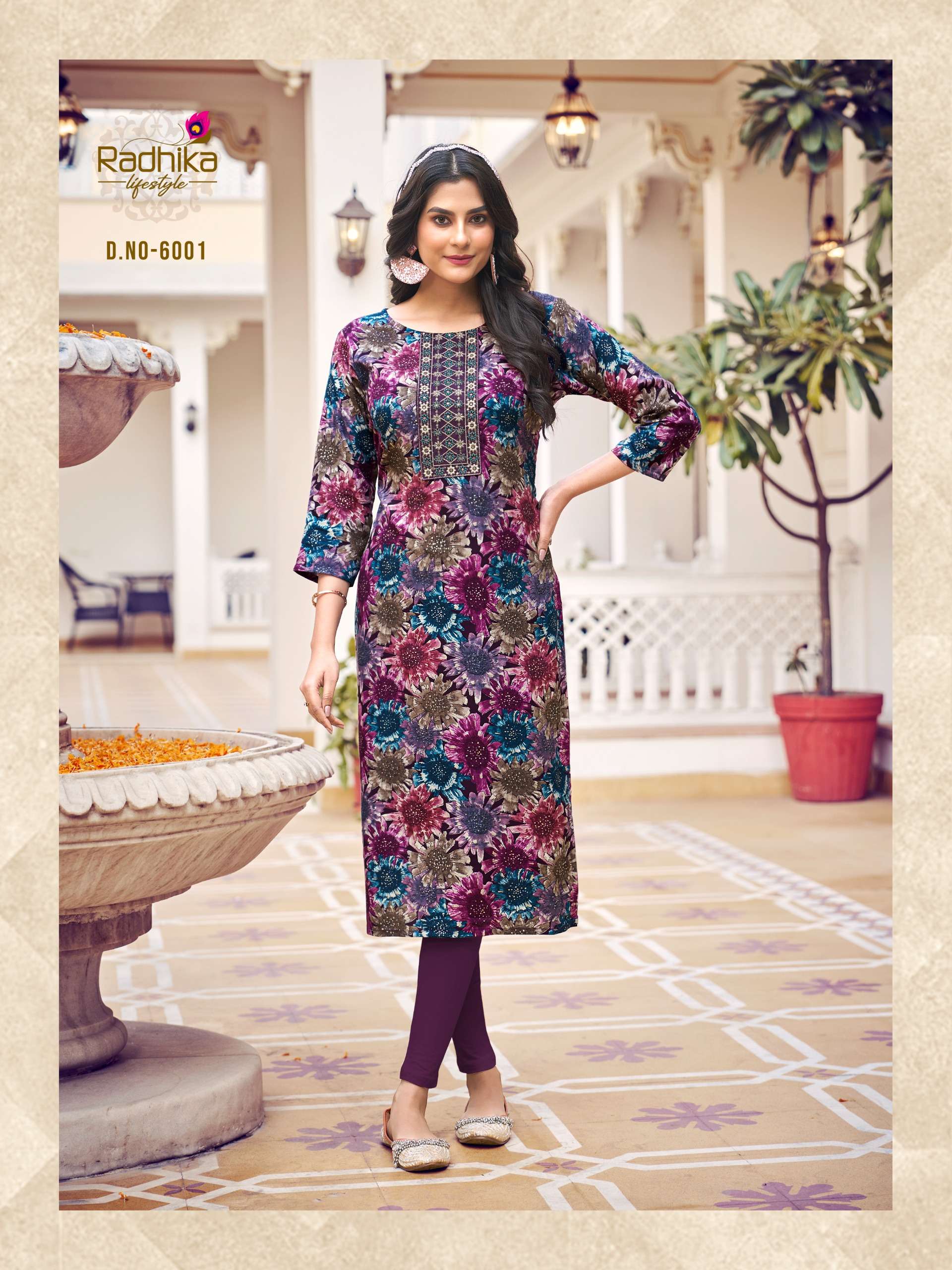 RADHIKA lifestyle PAHEL VOL 6 Kurti Wholesale catalog