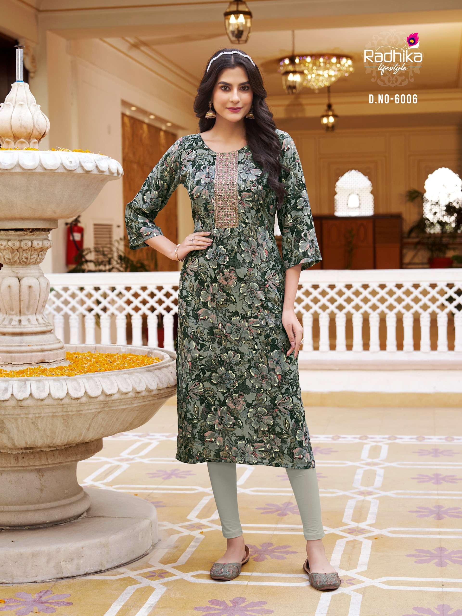 RADHIKA lifestyle PAHEL VOL 6 Kurti Wholesale catalog