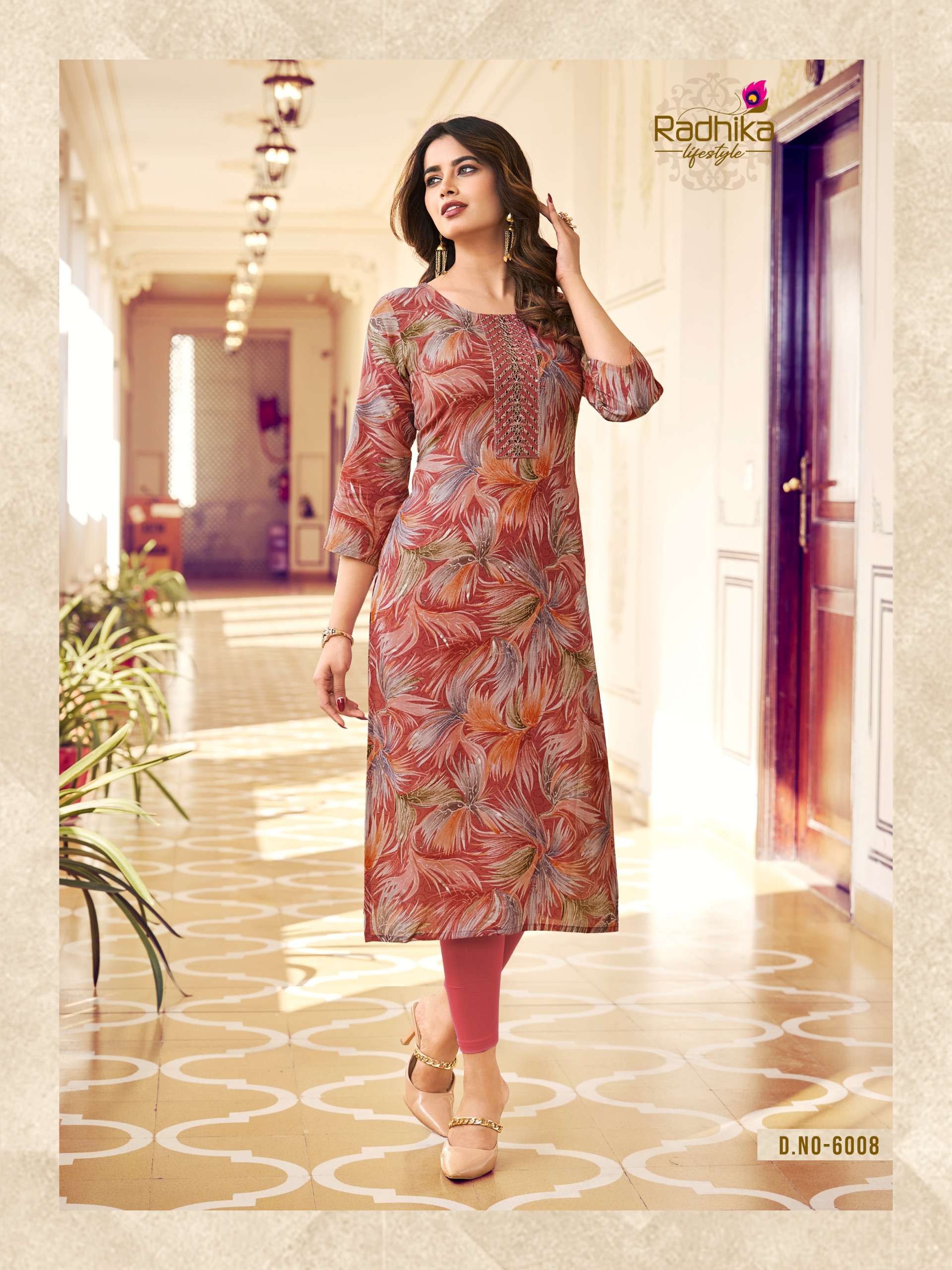 RADHIKA lifestyle PAHEL VOL 6 Kurti Wholesale catalog