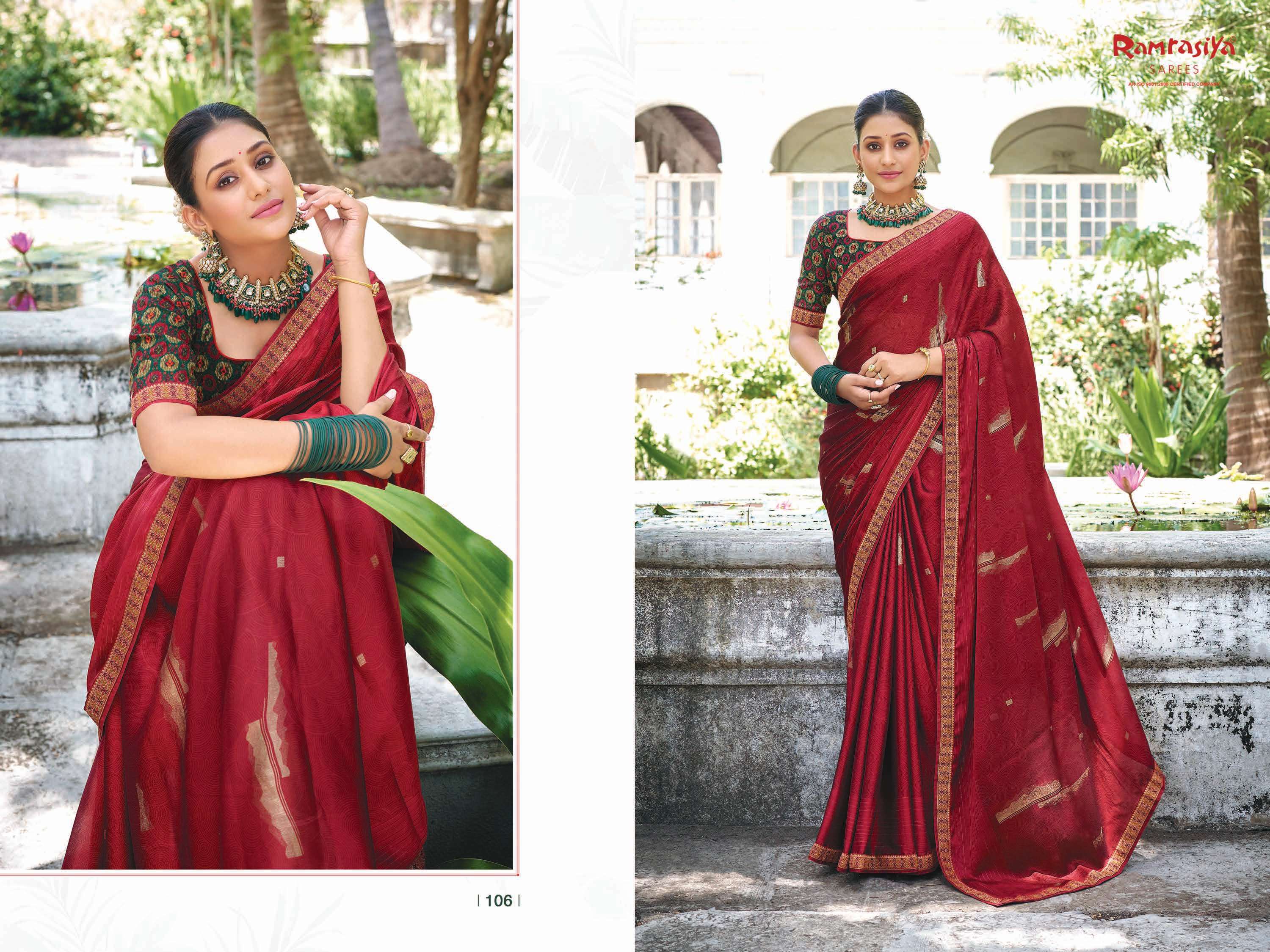 Ram Rasiya Vishwamitra Saree Wholesale catalog