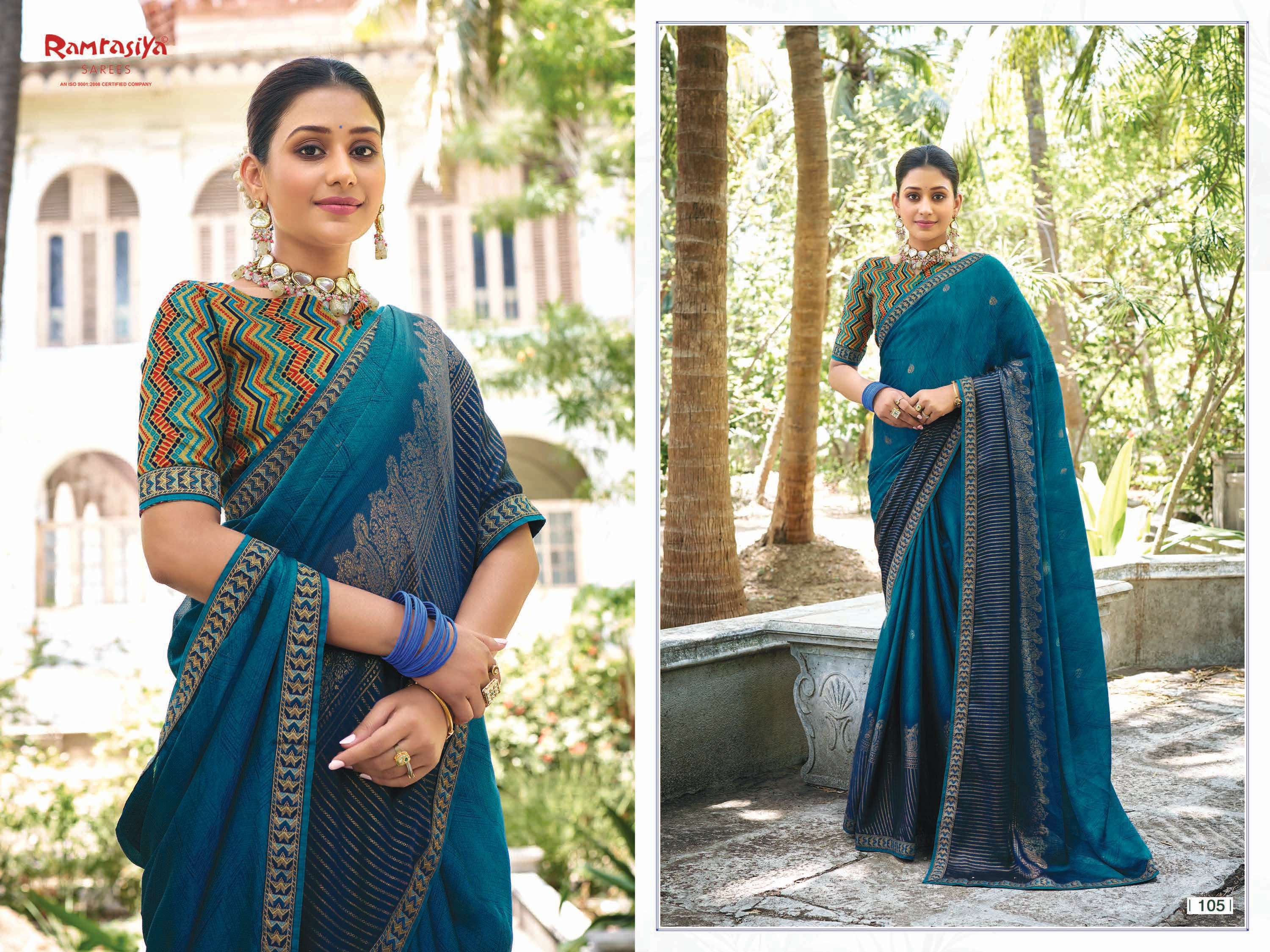Ram Rasiya Vishwamitra Saree Wholesale catalog