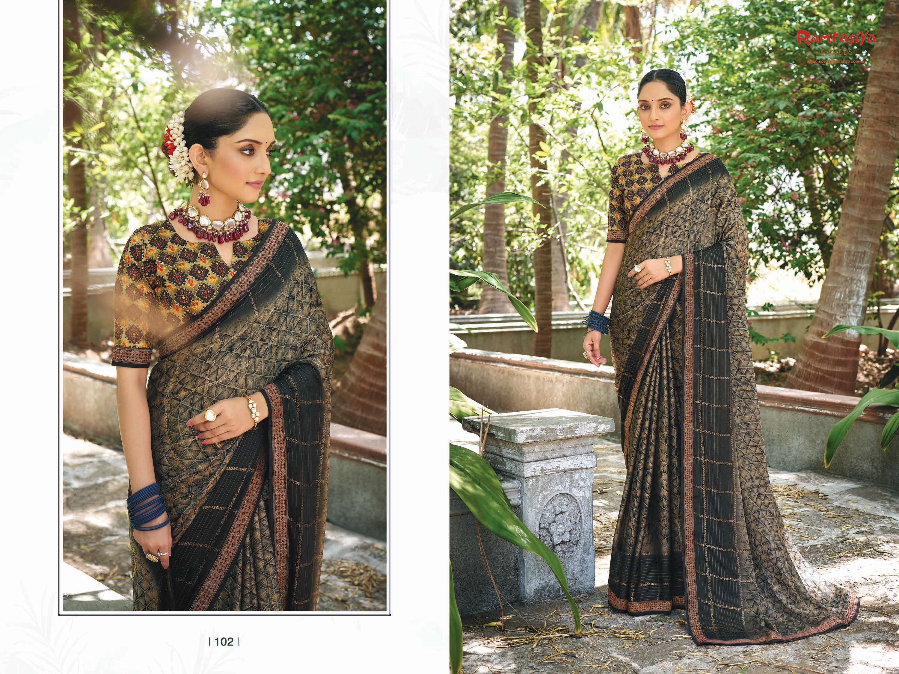 Ram Rasiya Vishwamitra Saree Wholesale catalog