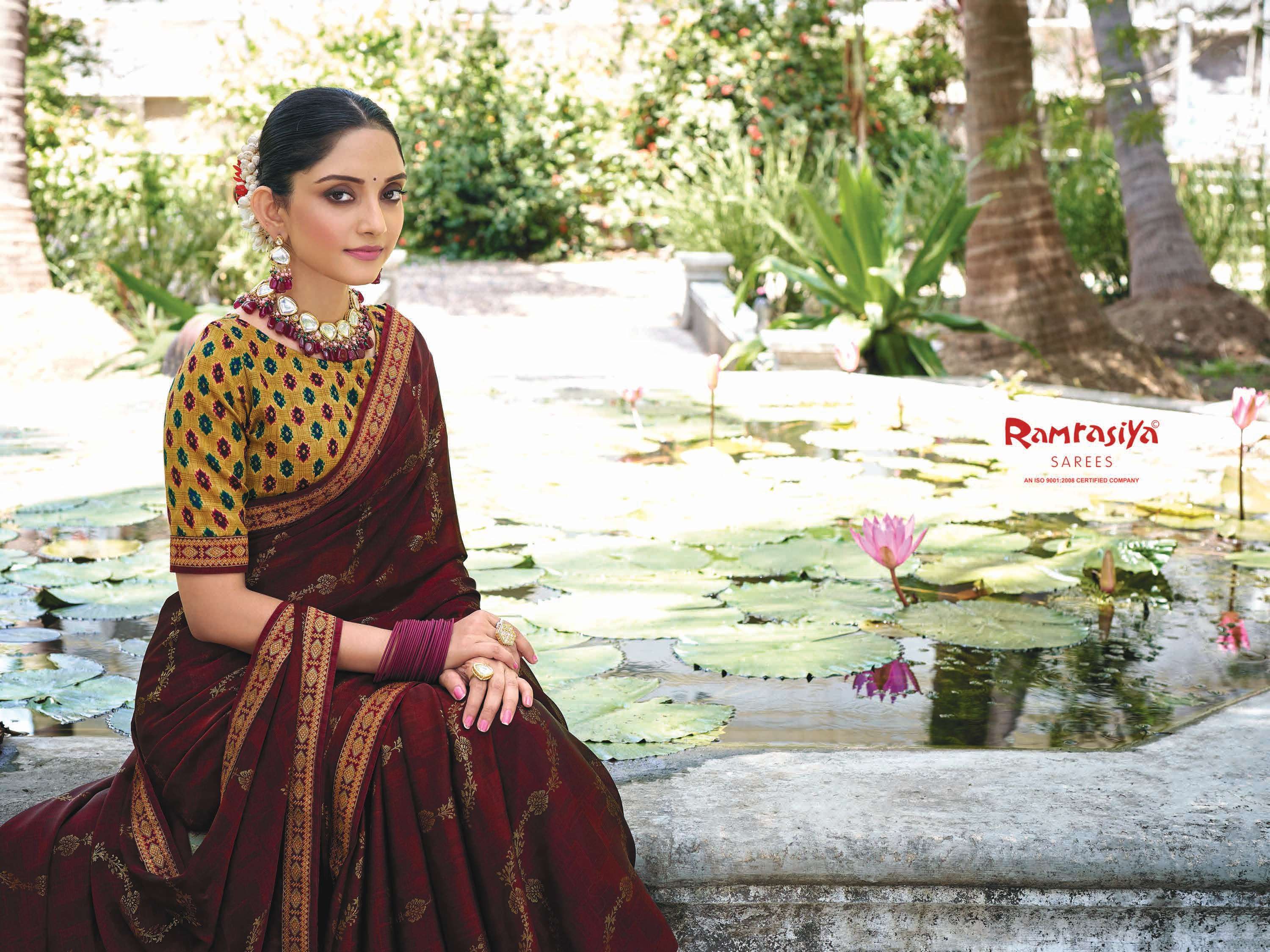 Ram Rasiya Vishwamitra Saree Wholesale catalog