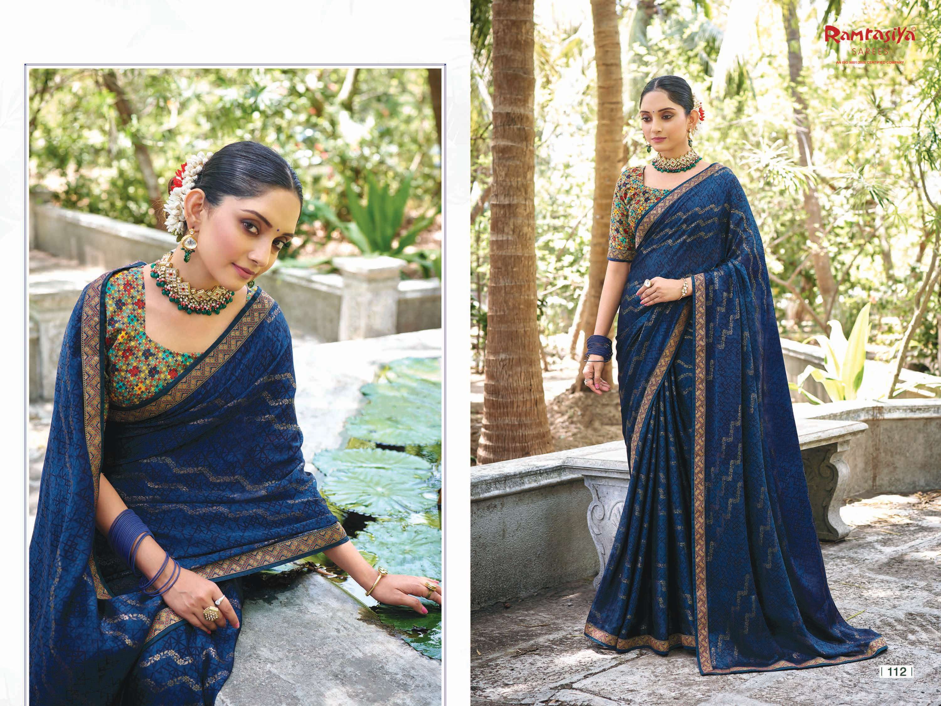 Ram Rasiya Vishwamitra Saree Wholesale catalog