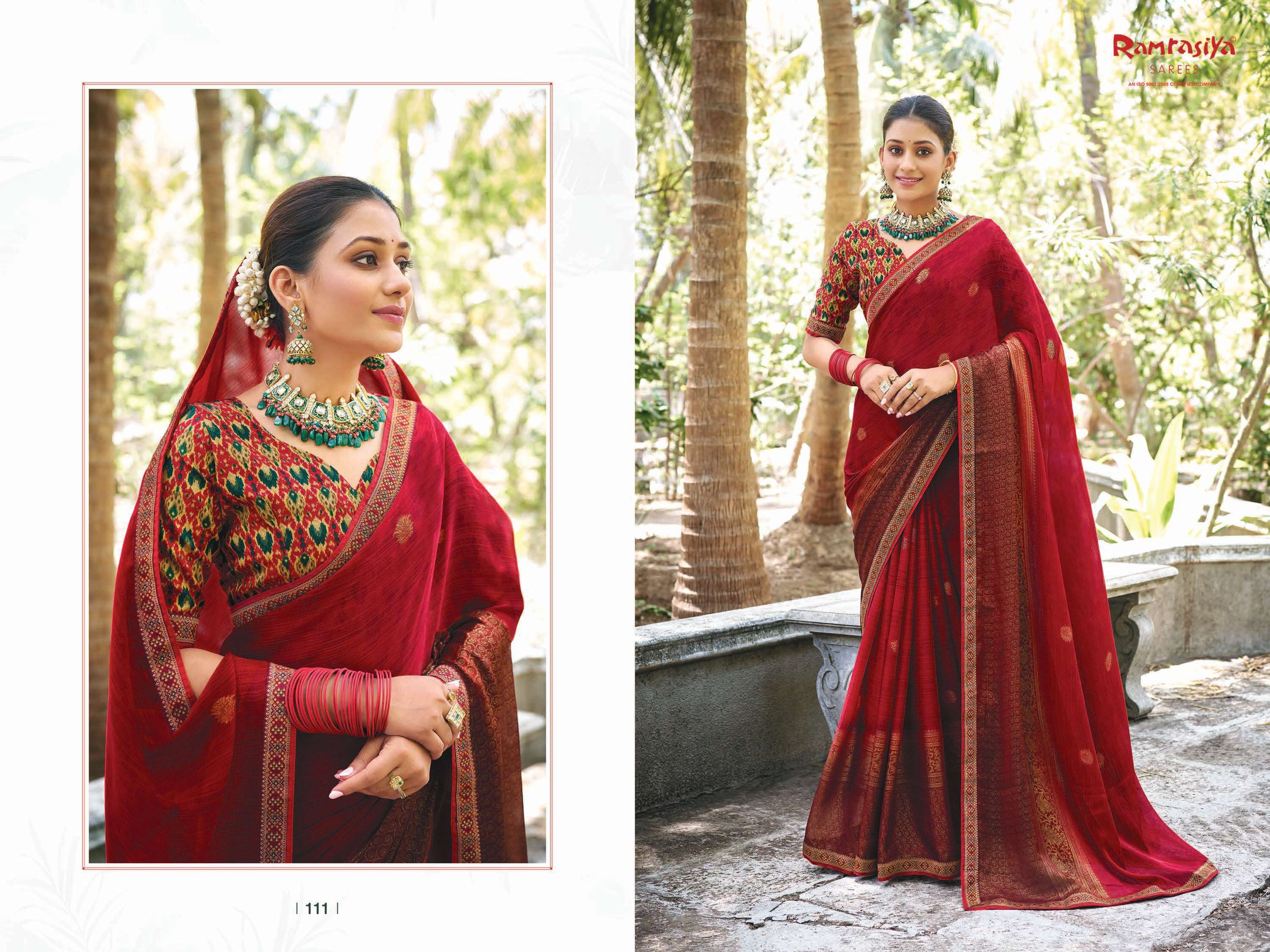 Ram Rasiya Vishwamitra Saree Wholesale catalog