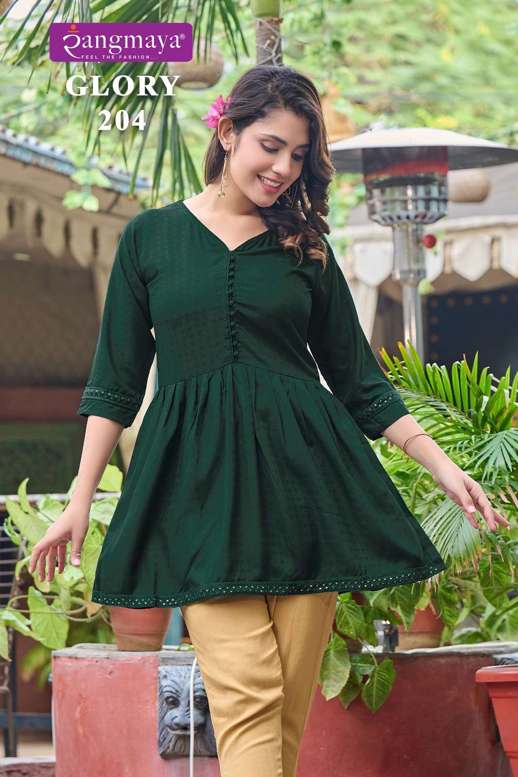 Rangmaya GLORY VOL-2 Short Tops Kurti Wholesale catalog