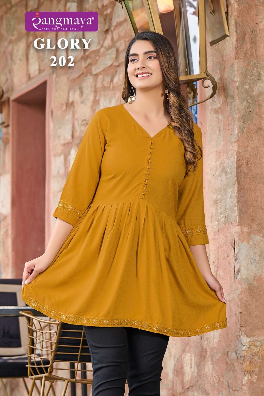 Rangmaya GLORY VOL-2 Short Tops Kurti Wholesale catalog