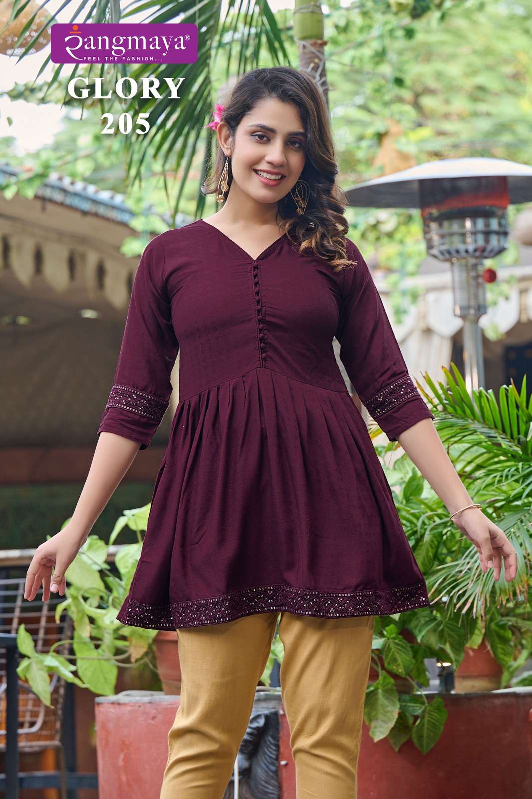 Rangmaya GLORY VOL-2 Short Tops Kurti Wholesale catalog