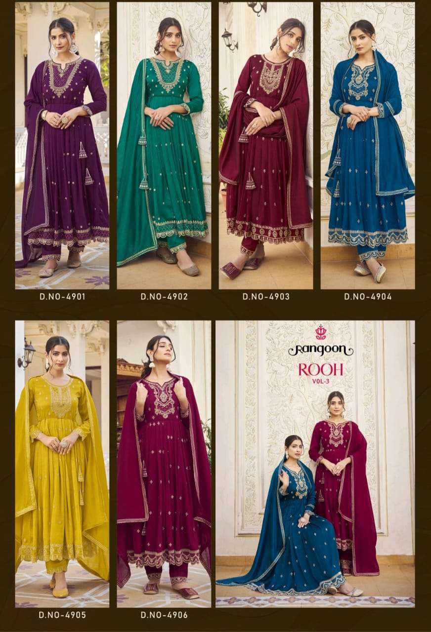 Rangoon ROOH VOl-03 Kurti Wholesale catalog
