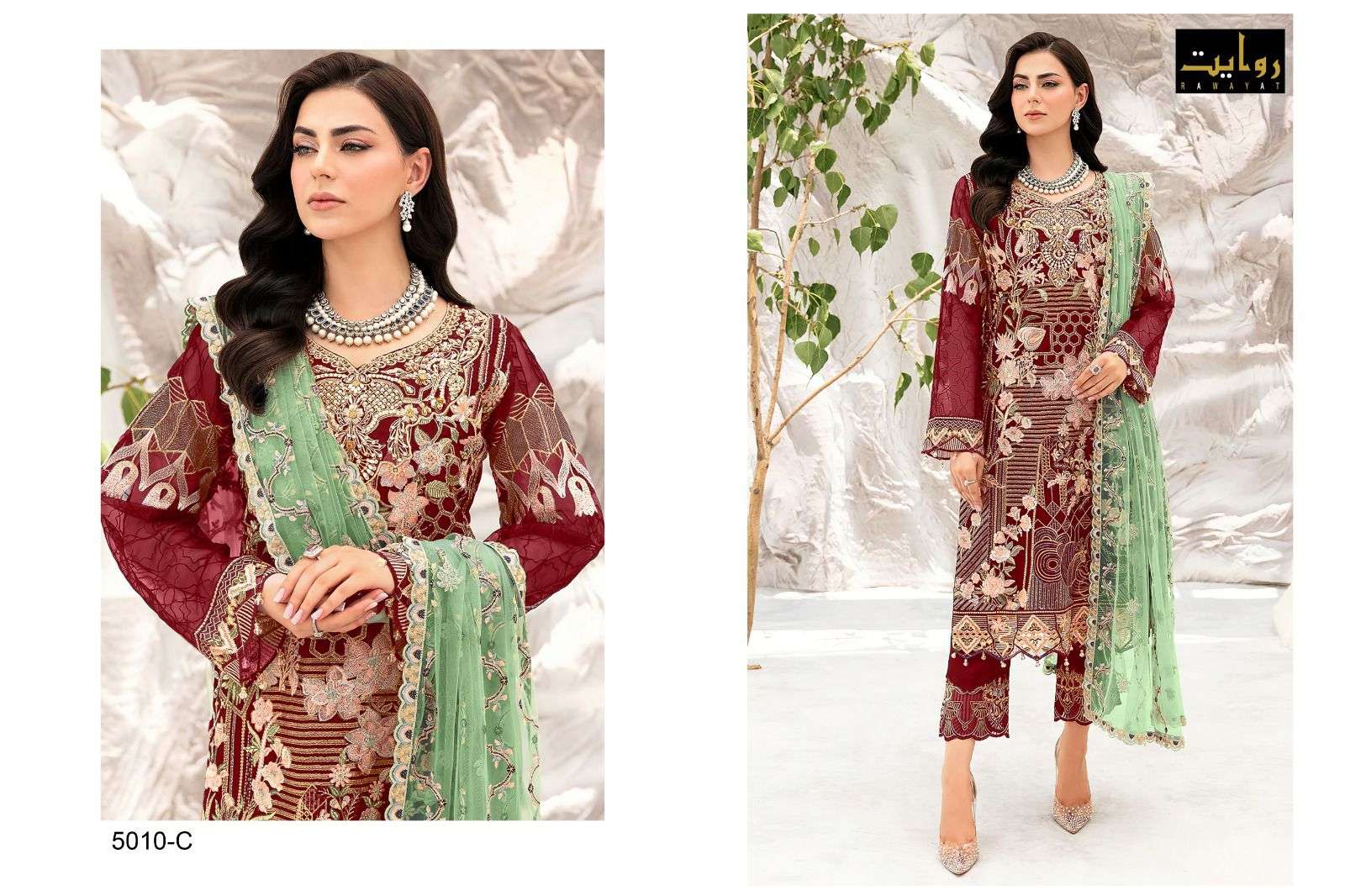 Rawayat Charizma Colors Vol 8 Pakistani Suits Wholesale catalog