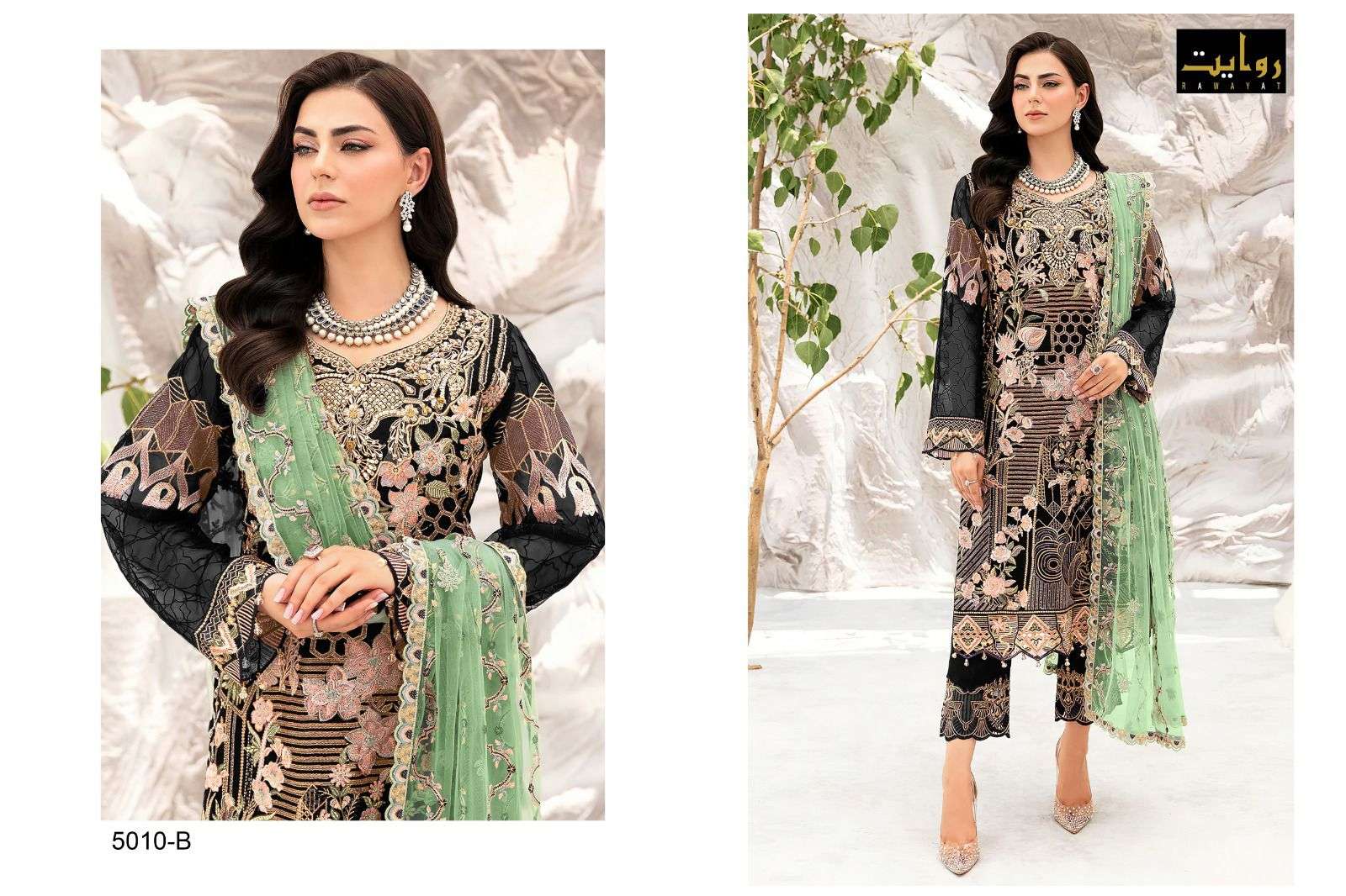 Rawayat Charizma Colors Vol 8 Pakistani Suits Wholesale catalog