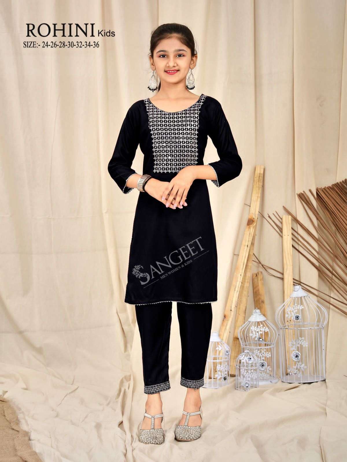 ROHINI RAYON EMBROIDERY SEQUENCE WORK Kurti Wholesale catalog