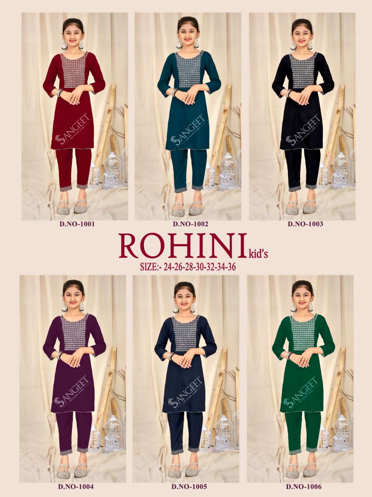 ROHINI RAYON EMBROIDERY SEQUENCE WORK Kurti Wholesale catalog