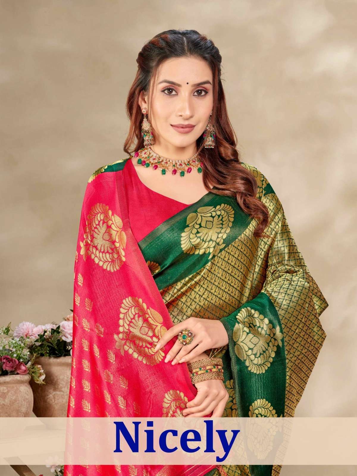 Ronisha Nicely  Banarasi Silk Saree Wholesale catalog