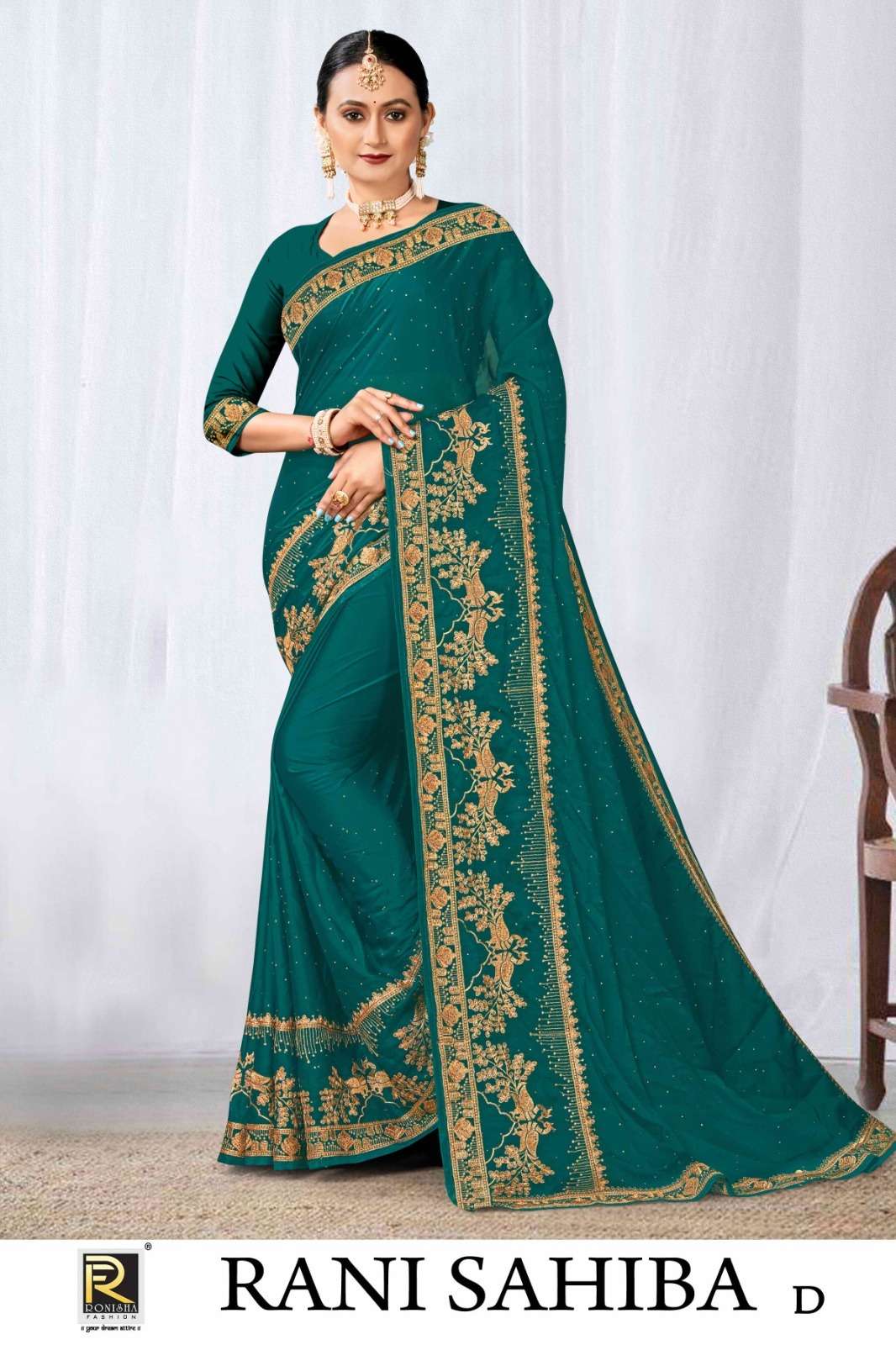 Ronisha RANI SAHIBA Designer Saree Wholesale catalog 