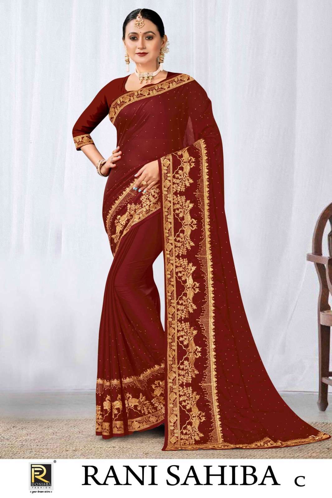 Ronisha RANI SAHIBA Designer Saree Wholesale catalog 