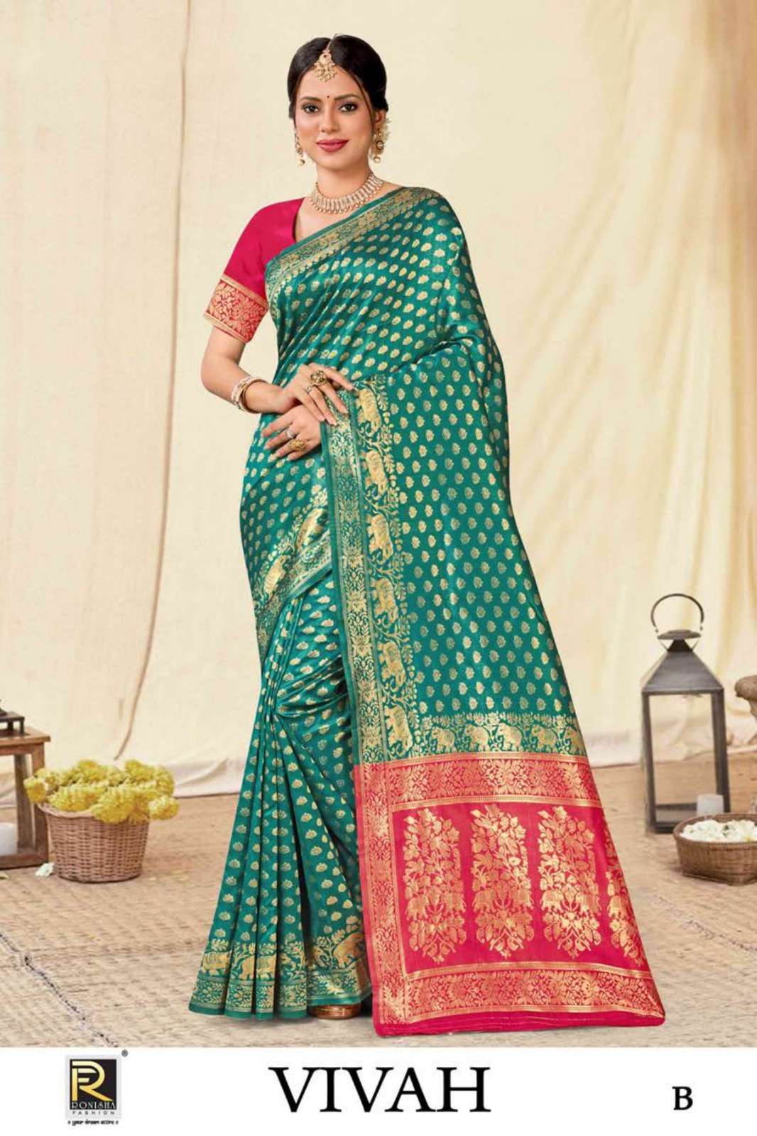 Ronisha Vivah Banarasi Silk Saree Wholesale catalog