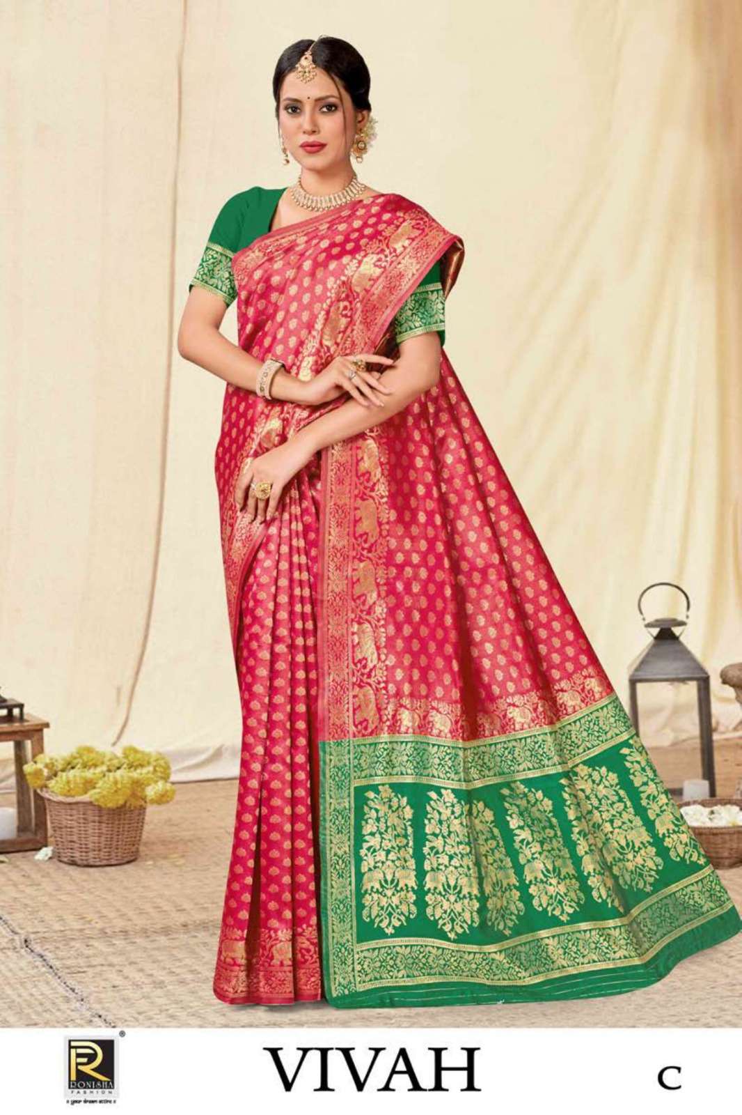 Ronisha Vivah Banarasi Silk Saree Wholesale catalog