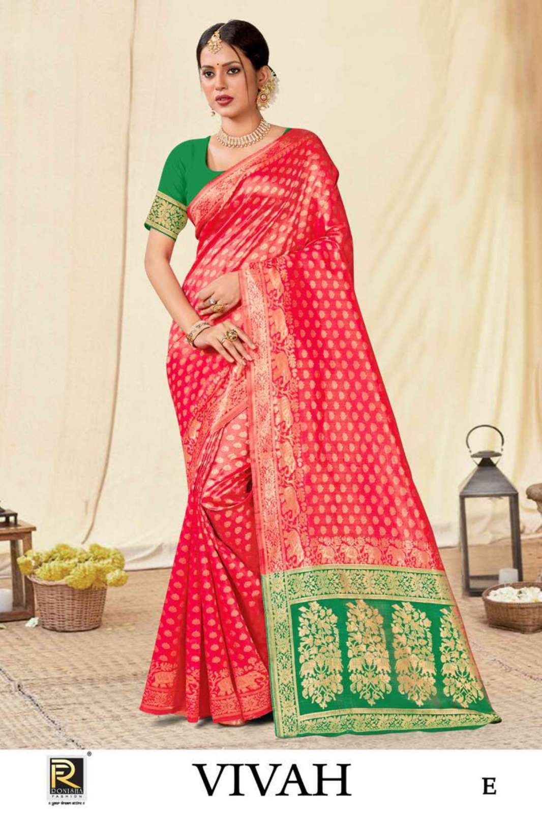 Ronisha Vivah Banarasi Silk Saree Wholesale catalog